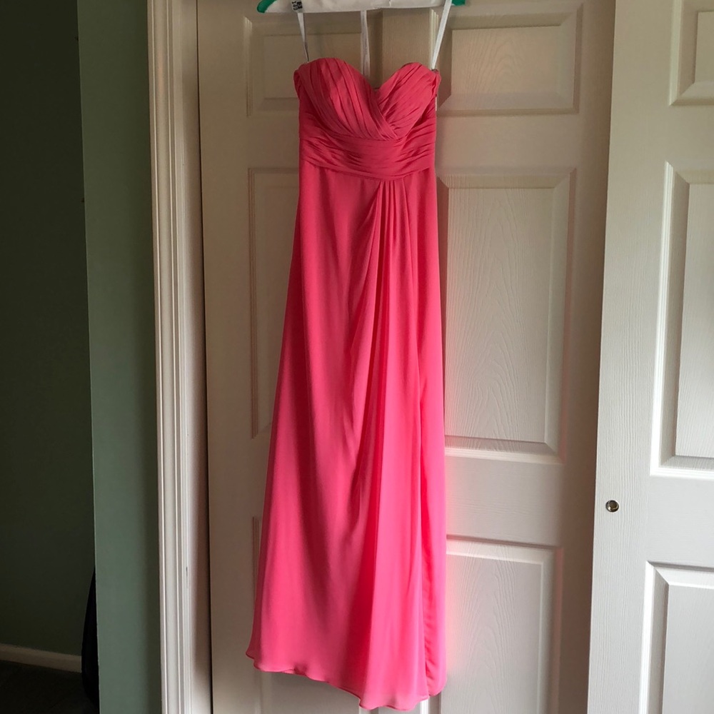 Bill Levkoff Strapless gown